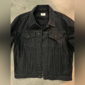 Gap Black denim jacket.